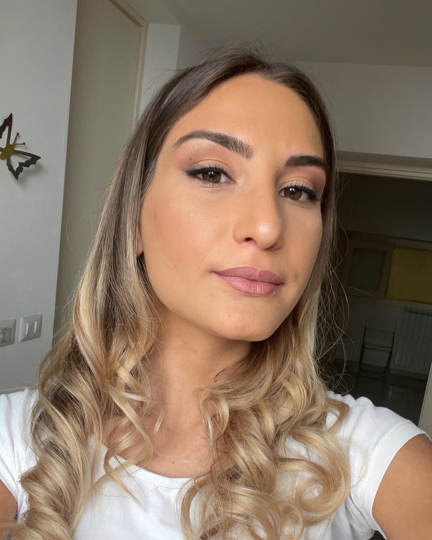 cliente con make-up da tutti i giorni