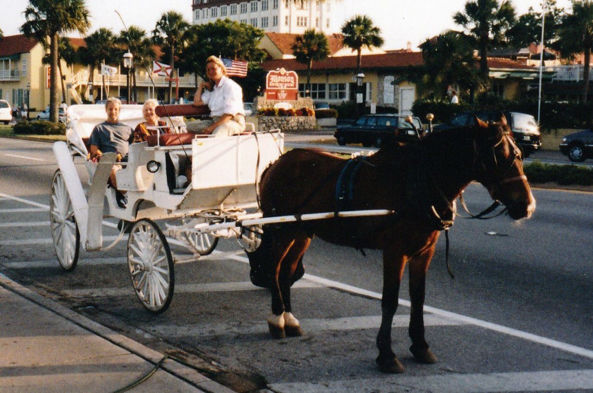 Jim and Annie in carriage
