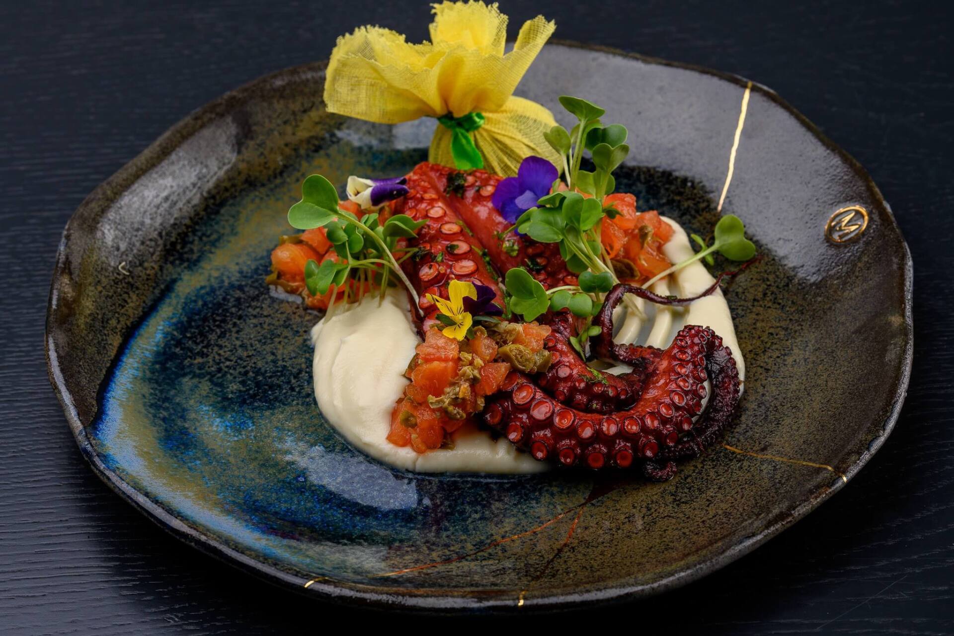 Maestro restorāna ēdieni