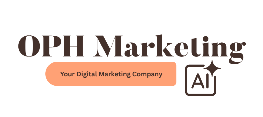 Logo for OPH Marketing, 