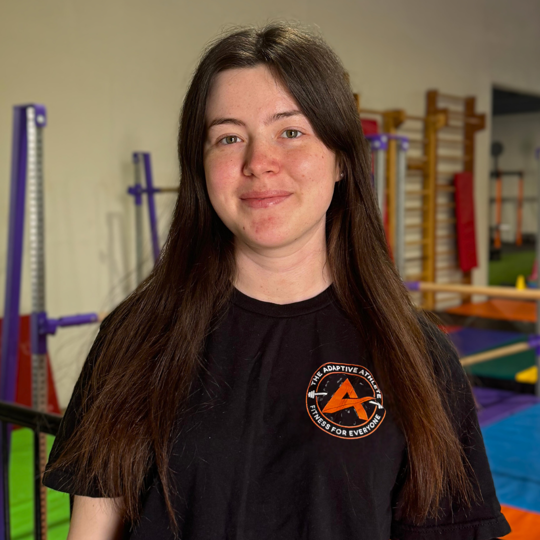 Our front desk team member at the adaptive athlete.