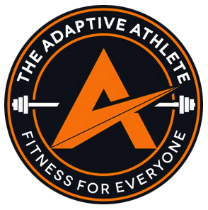 The logo for the adaptive athlete fitness for everyone