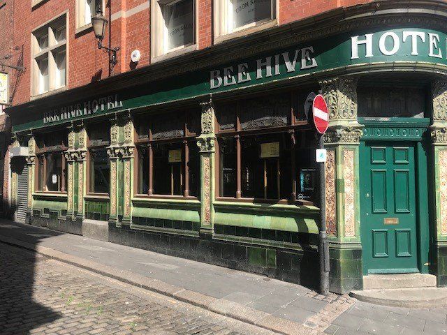 man holding clipboard