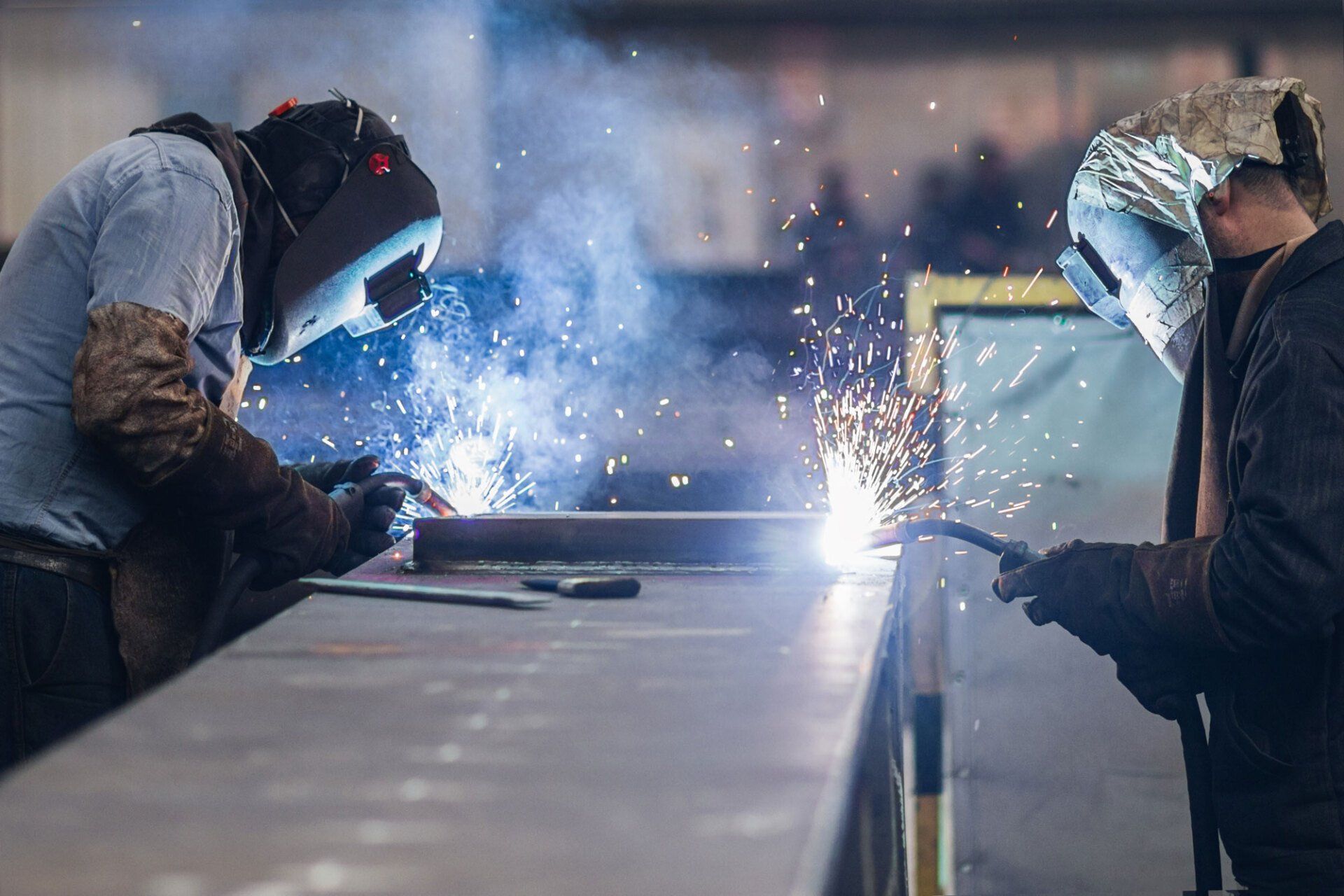 Welders Working — San Diego, CA — Sam's Welding Inc.