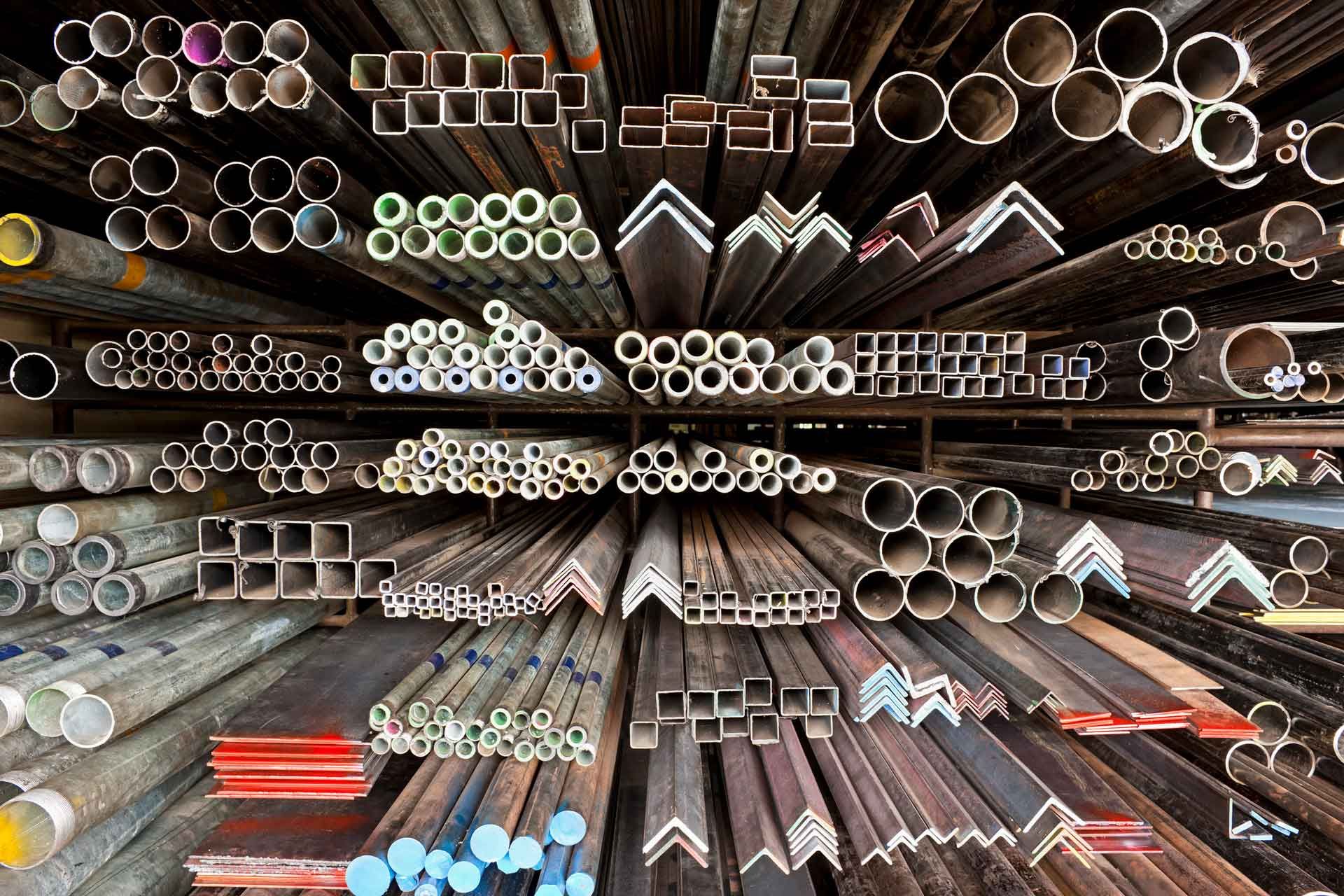 Steel Construction Materials — San Diego, CA — Sam's Welding Inc.