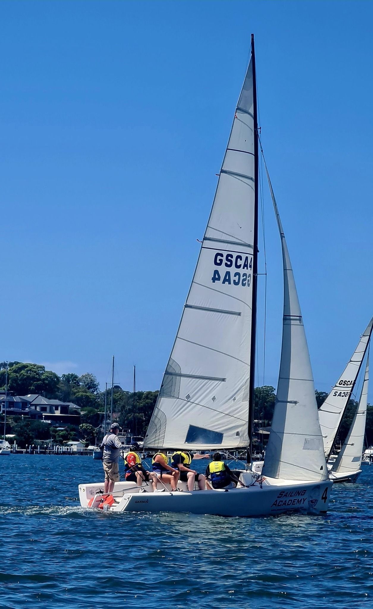 Sailboat Racing on the Water — Gosford Sailing Club in Gosford, NSW
