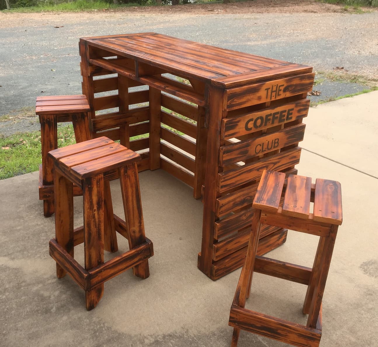 Customised Table And Chair Pallet — Pallet Supplier in North Rockhampton, QLD