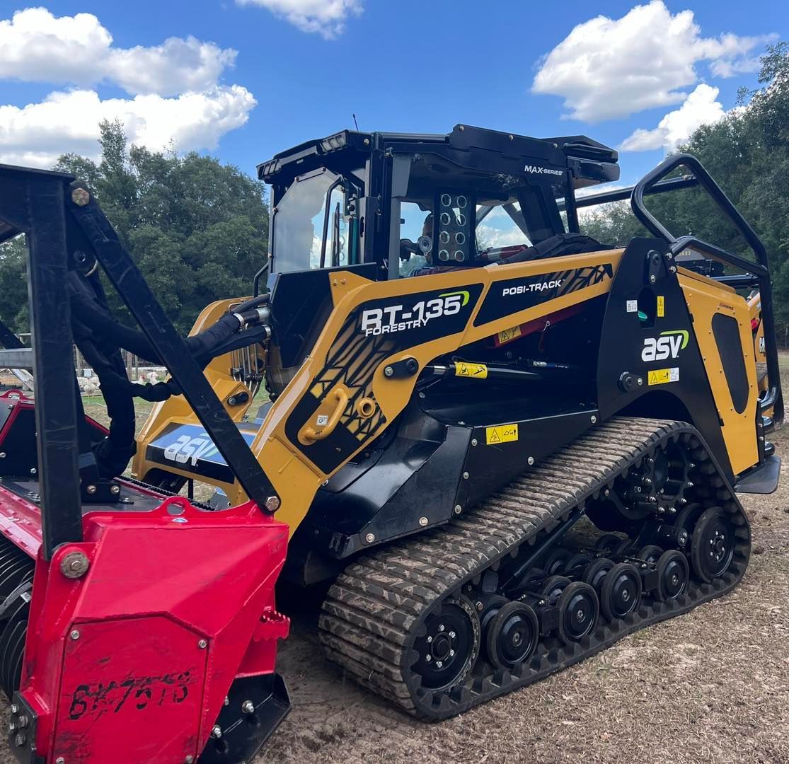 RT-135 Compact Track Loader — Dade City, FL — Stealth Mulching