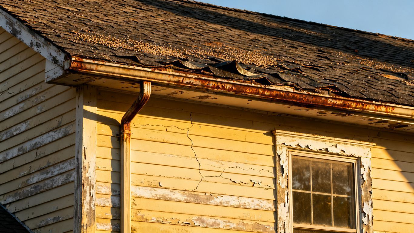 roof heat damage