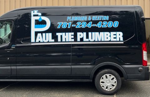 Black van with