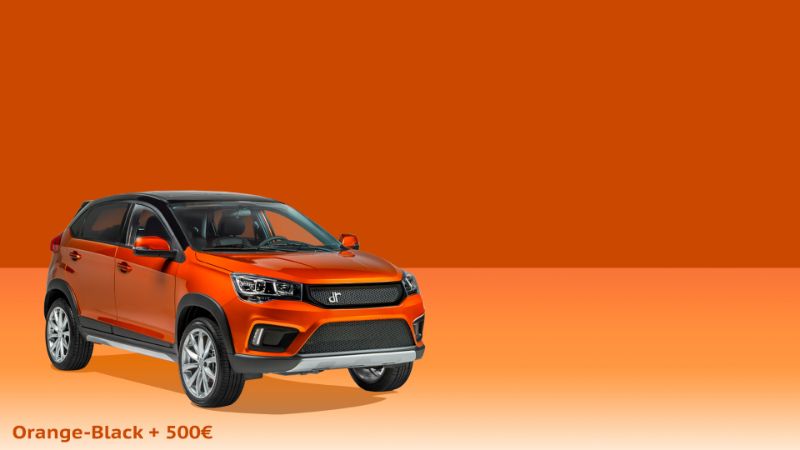 DR 3 1.5 – MT coupé suv Orange-Black