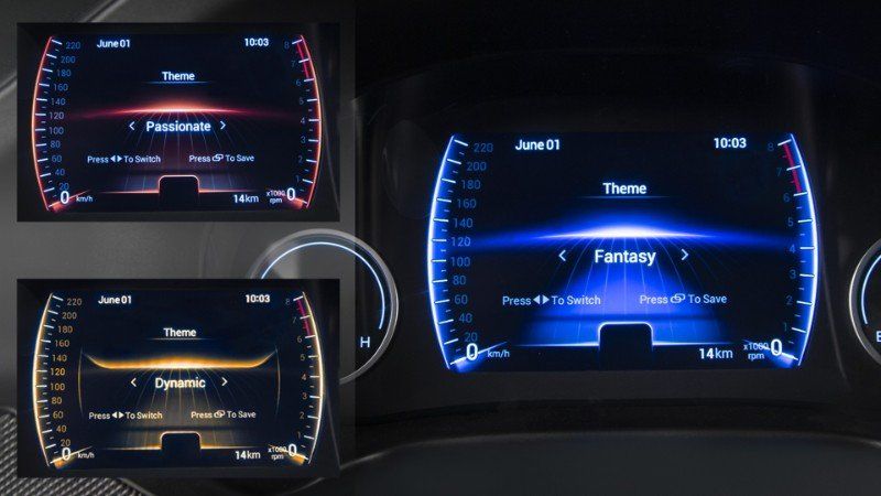 tema cruscotto touring suv