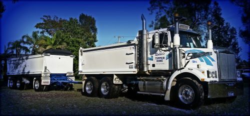 Two Tipper Trucks — Tipper Truck Hire In Port Macquarie, NSW