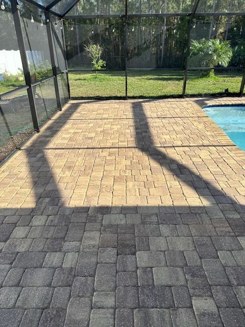 After Pool Paver Cleaning — Fernandina Beach, FL — Reynolds