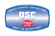 A quality service contractors logo that says trust the nation 's best