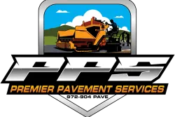 A logo for a company called Premier Pavement Services