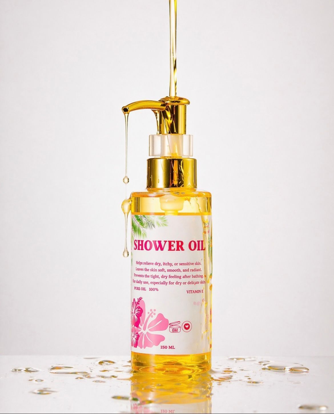 Shower oil