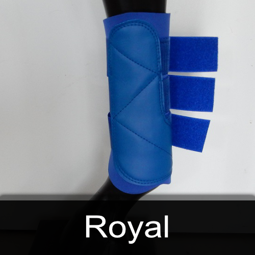 A blue boot that says royal on it