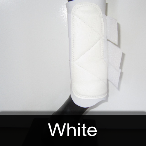 A white boot with the word white below it