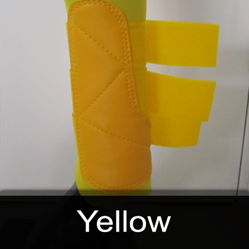 A yellow item with the word yellow on it