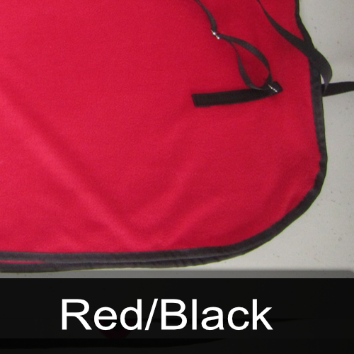 A red and black item with the words red / black below it