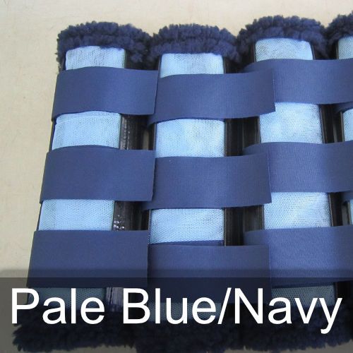 A picture of a pale blue / navy item