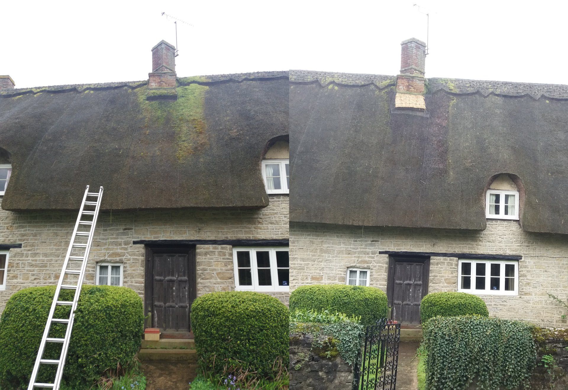 New thatched ridge Oxfordshire
