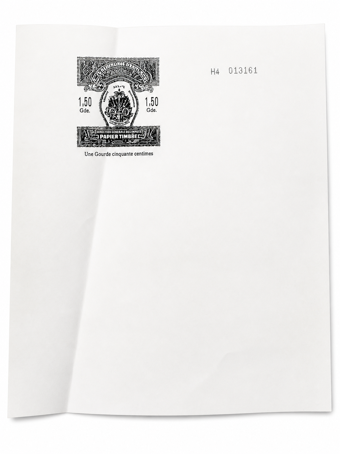Papier Parchemin Timbre  (Stamp Parchment Paper)