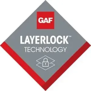 GAF Layerlock Badge