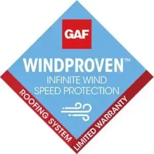 GAF windproven badge
