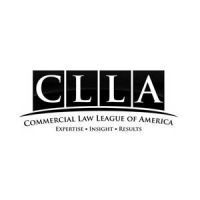 The logo for the commercial law league of america.