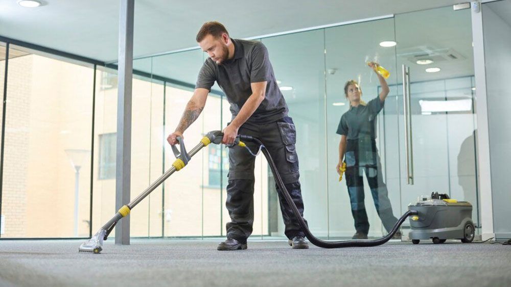 Cleaning the Office — Streator, IL — J & M Reliable