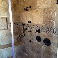 large shower