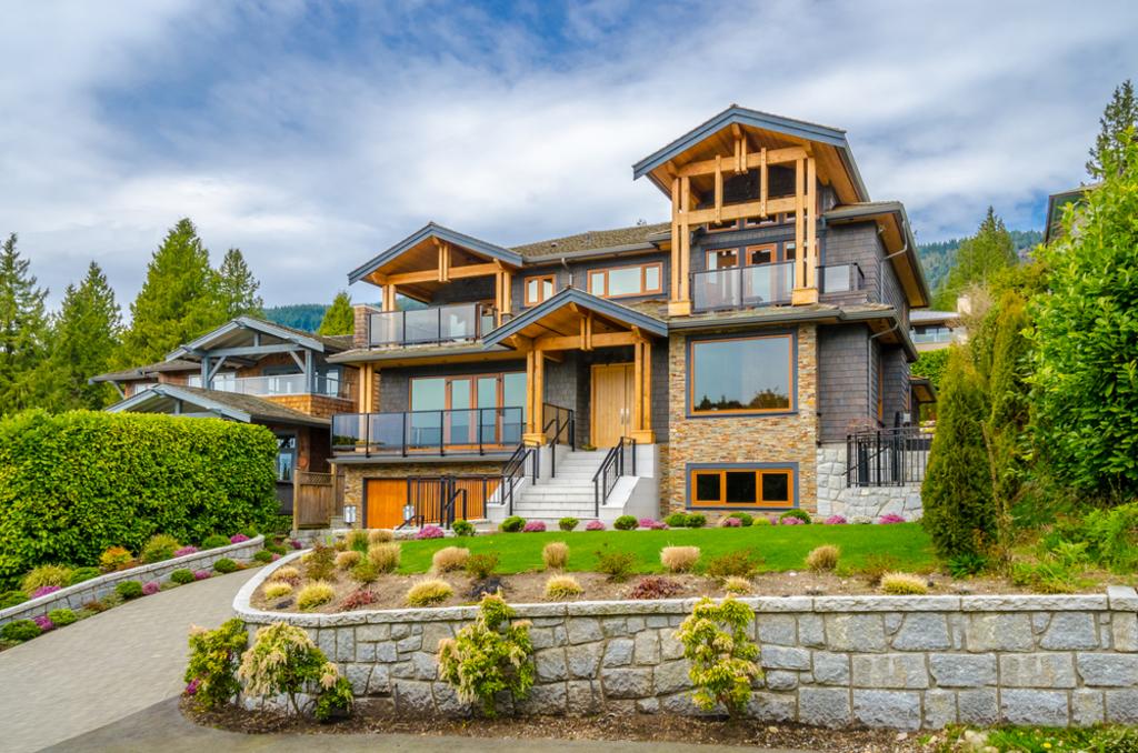 Beautiful Landscape In The Backyard