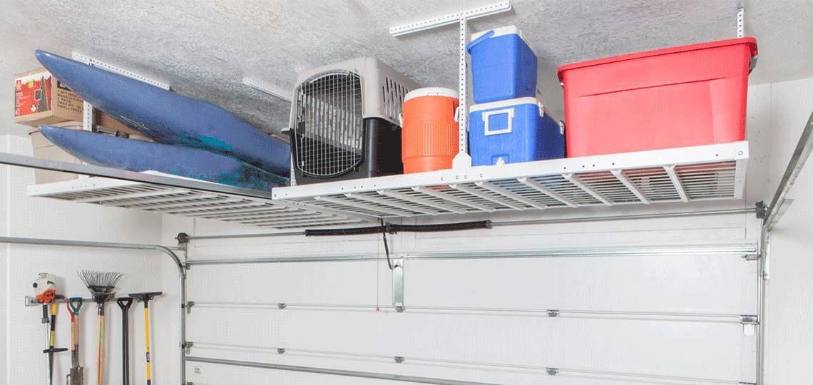 Custom Garage Overhead Storage Racks