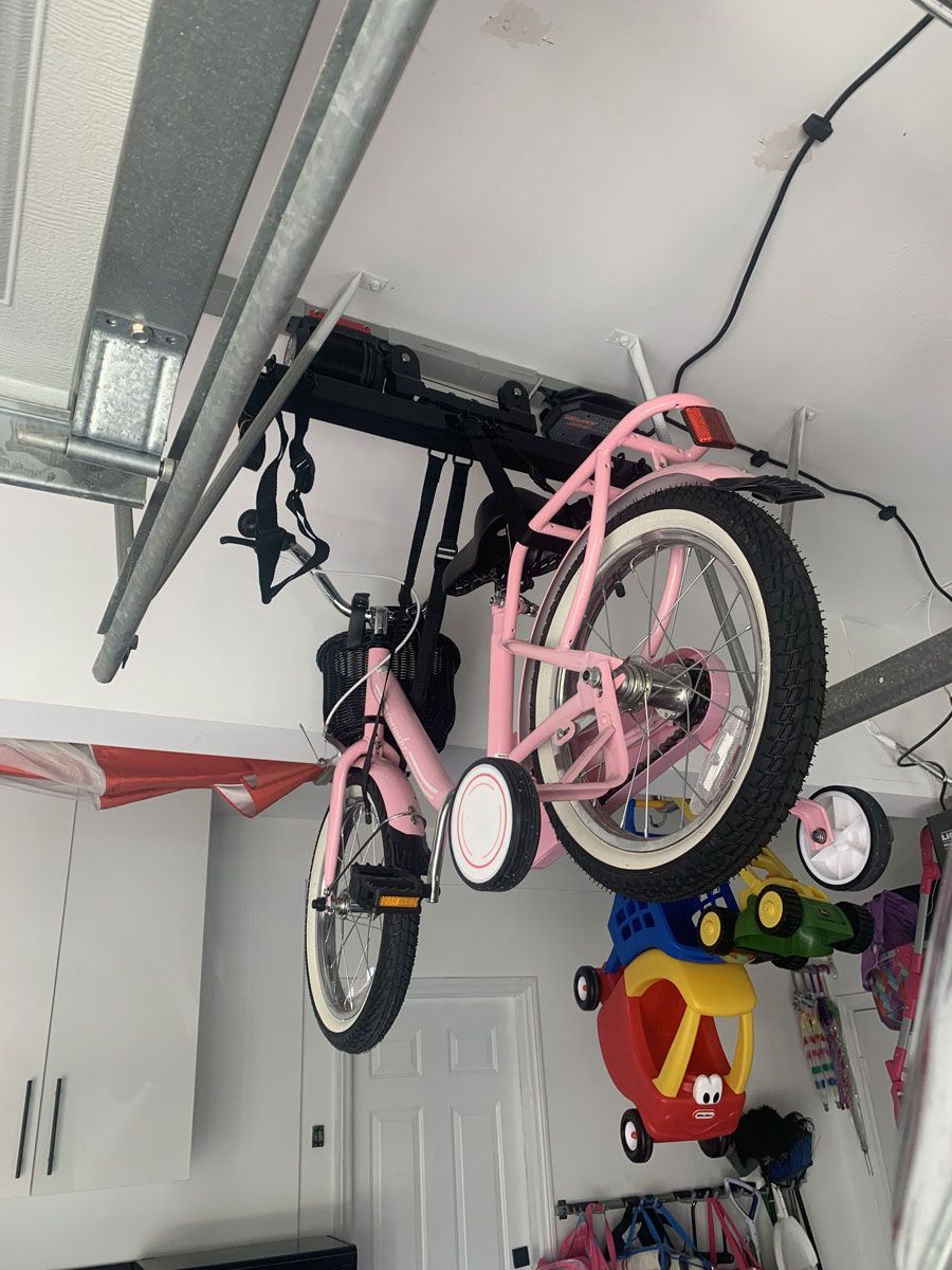 Motorized Garage Bicycle Storage Lift