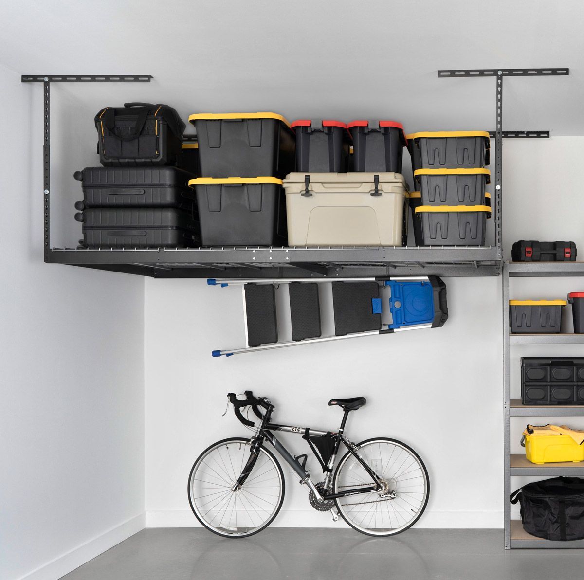Custom Motorized Overhead Storage System