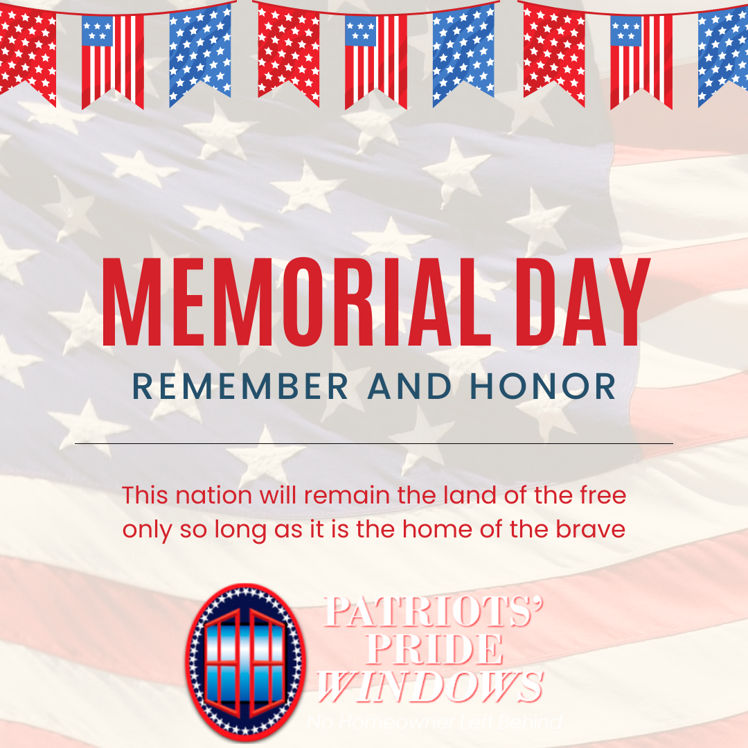 A poster for memorial day remember and honor