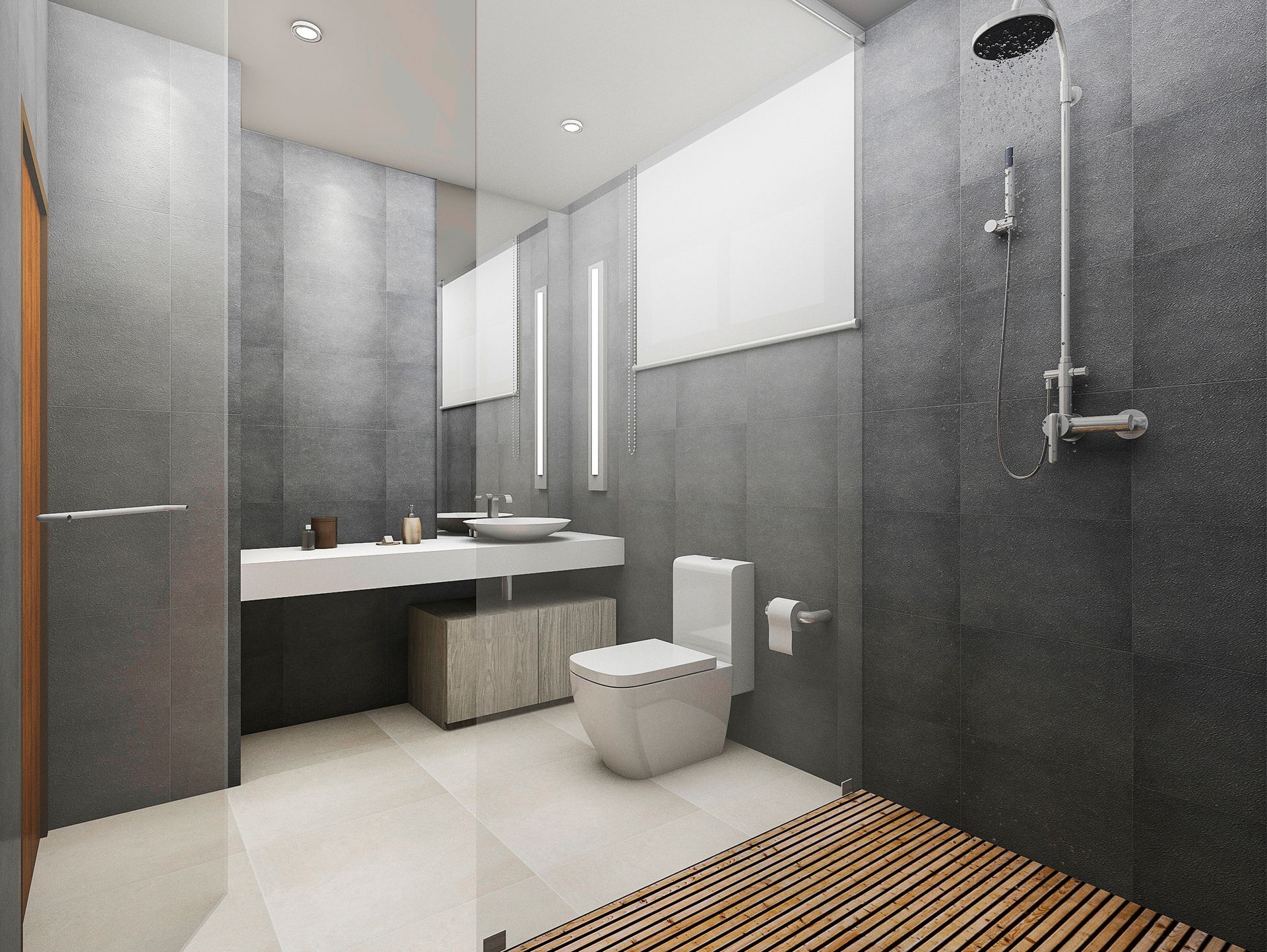 a bathroom interior design