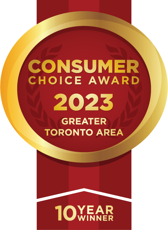 consumer choice award 2023 greater toronto area 10 year winner