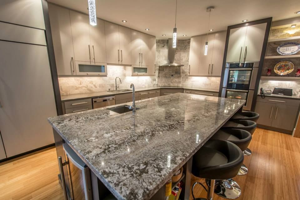 Modern Grey Kitchen Granite