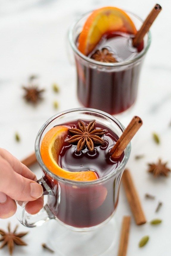 Spiced Wine made in the Slow Cooker