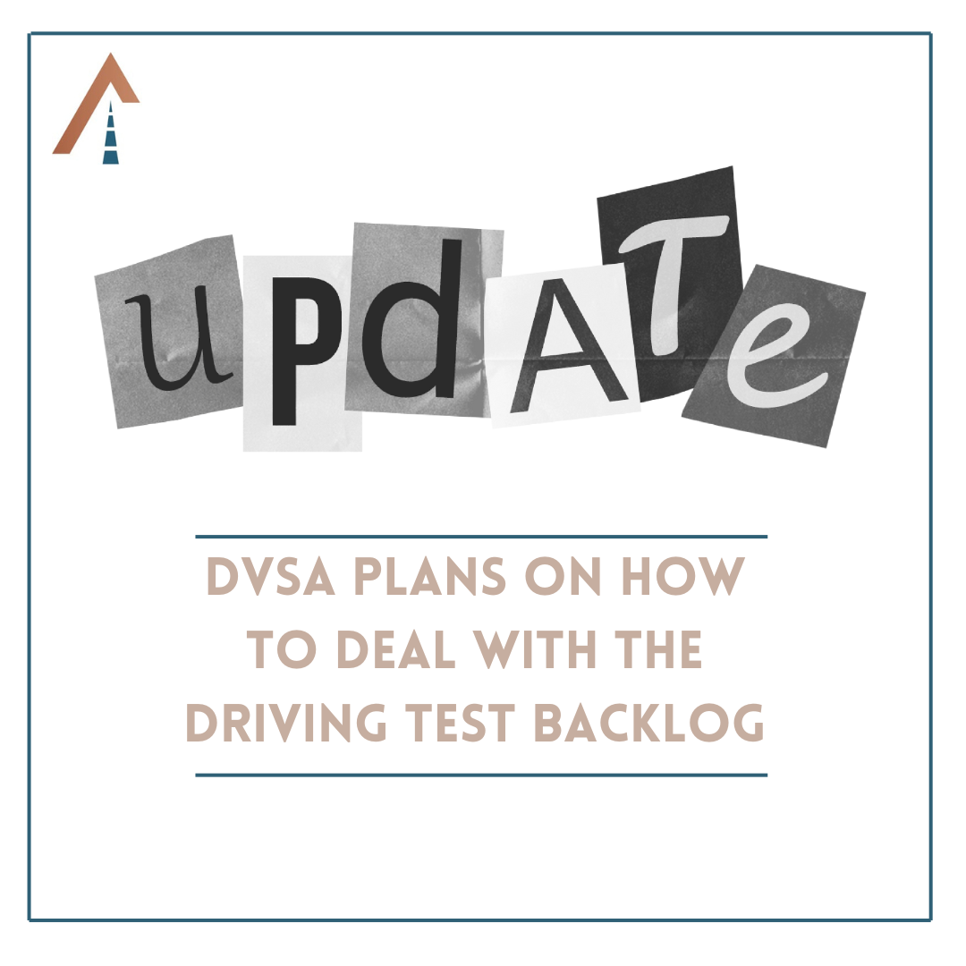 blog post on the 7 point plan of the DVSA to solve the waiting time problem surrounding tests