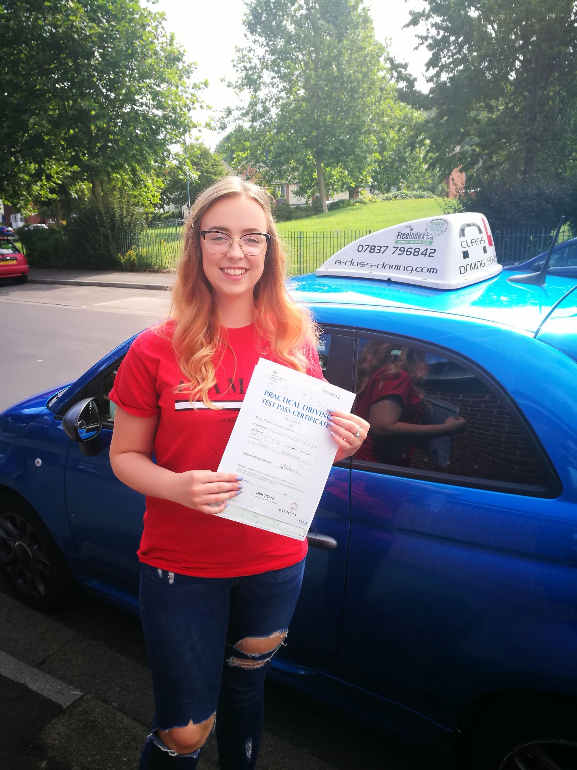 A-Class Driving School offering cheap driving lessons in Cadbury Heath from £35.00 per hour.