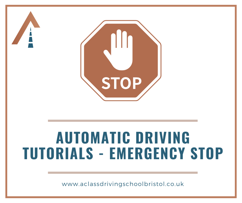 emergency stop automatic driving tutorials