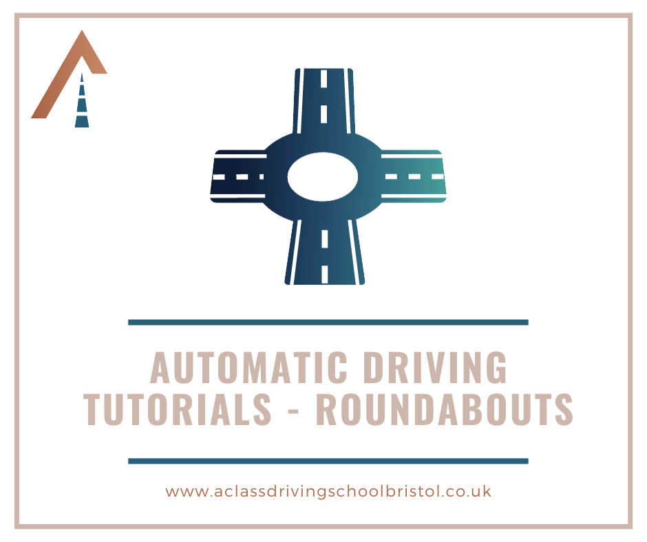 roundabout driving tutorial for automatic learner drivers
