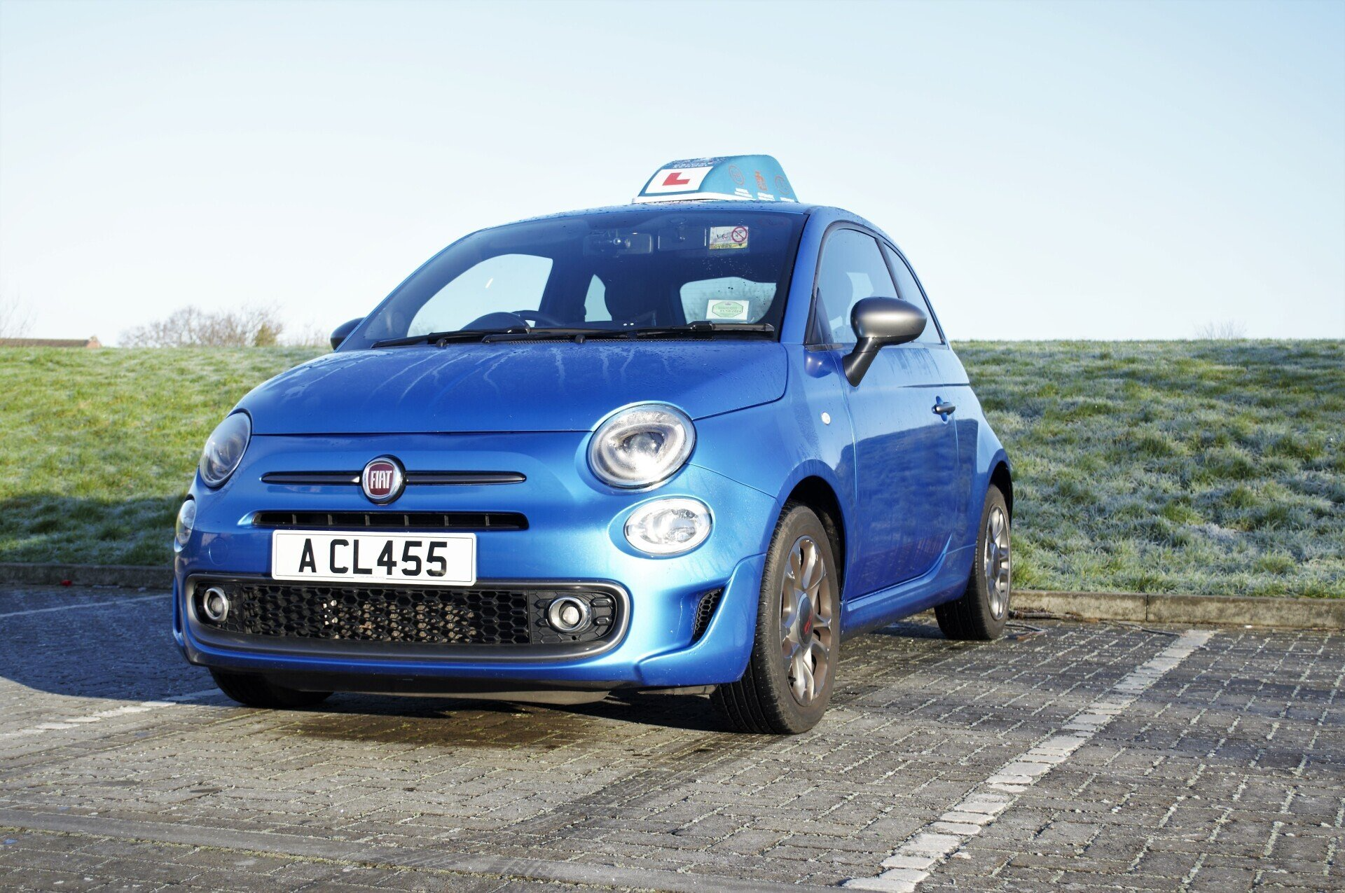 fiat 500 driving school tuition vehicle