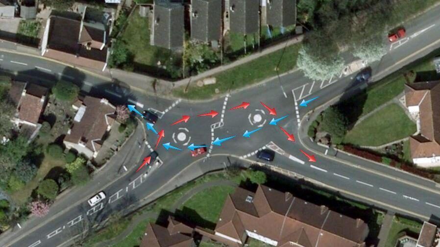 A-Class Driving School | Downend Double Mini Roundabout