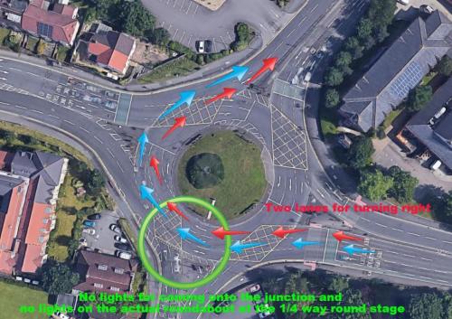 spiral roundabout in filton