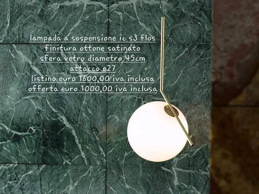 Promozioni lampade Flos outlet Colombo Illuminazione Novara